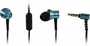 Наушники с микрофоном 1MORE Piston Fit <E1009-Blue> (шнур 1.25м)