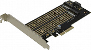 Orient <C301E> Адаптер M.2 M -> PCI-Ex4/M.2 B -> SATA (2230/2242/2260/2280/22110)
