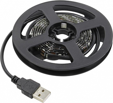 Lamper <141-384> (1м, 4.8Вт/м, 5В, USB, Green)