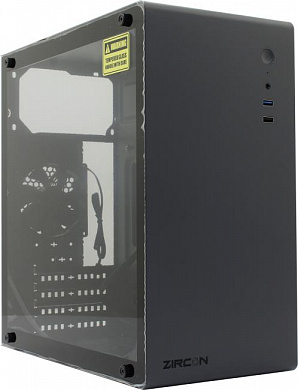 Minitower ZIRCON <Mozart GY> MicroATX без БП