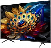 50"    QLED ЖК телевизор TCL 50C655 (3840x2160, HDMI, LAN, WiFi, BT, USB, DVB-T2, SmartTV)