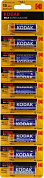 Kodak MAX <CAT30953505> (LR6, Size AA, 1.5V, alkaline) <уп. 10 шт>