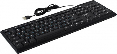 Клавиатура CBR <KB 105 Black>  <USB> 104КЛ