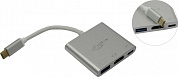KS-is <KS-342> USB-CM to HDMI+USB3.0+USB-C Adapter