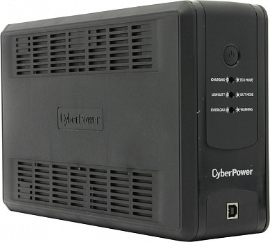 UPS 850VA CyberPower <UT850EG> защита телефонной линии/RJ45, USB