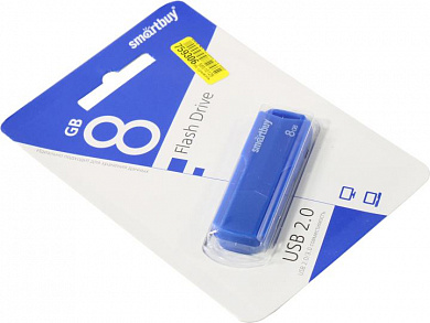 SmartBuy Clue <SB8GBCLU-BU> USB2.0 Flash Drive 8Gb (RTL)