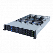 GIGABYTE R282-G30 <6NR282G30MR-00-101> (LGA4189, C621A, 5xPCI-E, 12xHS SAS/SATA, 2xGbLAN, 32DDR4, 2400W HS)