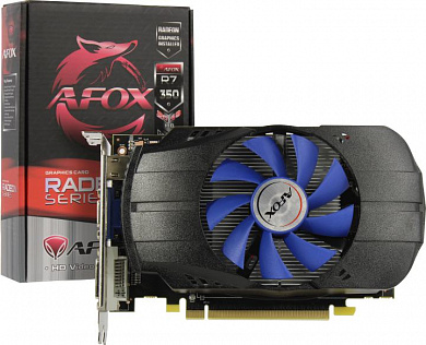 2Gb <PCI-E> GDDR5 AFOX AFR7350-2048D5H4-V3 (RTL) D-Sub+DVI+HDMI <RADEON R7 350>