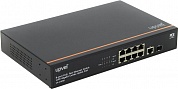 UPVEL <UP-219FEF> 8-port Fast Ethernet PoE+ Switch (8UTP 100Mbps PoE+ 1UTP  1000Mbps/SFP)