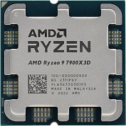CPU AMD Ryzen 9 7900X3D     (100-000000909) Socket AM5