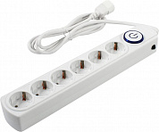 Сетевой фильтр для UPS Ippon BK-6-UPS-1.8-10-W <White> <1.8м> (6 розеток, вход IEC320-C14) <1804663>