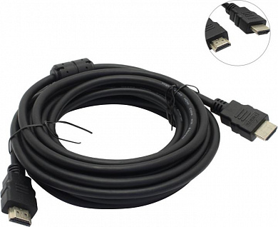 Telecom <TCG200F-5м> Кабель HDMI to HDMI (19M -19M) ver2.0 5м  2 фильтра