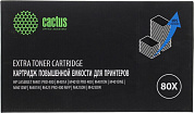 Картридж Cactus CS-CF280X-MPS Black для HP LJ 400/M401/M425