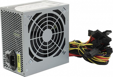Блок питания Powerman <PM-500ATX-F> 500W ATX (24+2x4+2x6пин) <6118741>