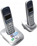 Panasonic KX-TG2512RUS <Silver> р/телефон (2 трубки с ЖК диспл., DECT)