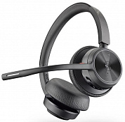 Plantronics 77Y98AA Гарнитура беспроводная/ VOYAGER 4320 UC,V4320-M (COMPUTER & MOBILE) MICROSOFT TEAMS CERTIFIED