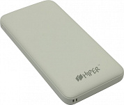 Внешний аккумулятор HIPER Power Bank <ST10000 White> (2xUSB 2.1A, 10000mAh)