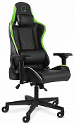 XN-BGN Игровое кресло WARP Xn чёрно-салатовое (экокожа, алькантара, регулируемый угол наклона)