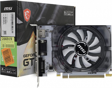 2Gb <PCI-E> DDR3 MSI N730-2GD3V3 (RTL) D-Sub+DVI+HDMI <GeForce GT730>