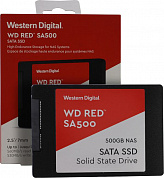 SSD 500 Gb SATA 6Gb/s WD Red SA500 <WDS500G1R0A> 2.5" 3D TLC