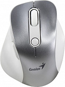 Genius Wireless Bluetooth Mini Ergo 9000S Pro Silver (RTL) USB 6btn+Roll, беспроводная (31030039402)