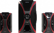 Колонки Ginzzu GM-427  (2х15W +Subwoofer 30W, дерево, Bluetooth, USB, SD, FM, ПДУ)