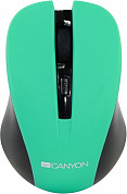 CANYON Wireless Optical Mouse <CNE-CMSW1GR> Green (RTL) USB  4btn+Roll