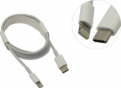 Smartbuy <iK-512FC white PD> Кабель USB-C M-->Lightning 1м