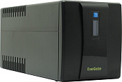 UPS 1200VA Exegate SpecialPro Smart <LLB-1200> <EP285494RUS> Schuko, LCD, защита телефонной линии/RJ45, USB