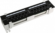 Patch Panel 10" 1U UTP 12 port кат 5e настенная, Rexant <04-0020>