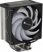 JONSBO <CR-1000 EVO ARGB Bk> Cooler (4пин, 115X/1200/1700/AM4/AM5, 22-32дБ, 600-1500об/мин, Al+тепл.труб)