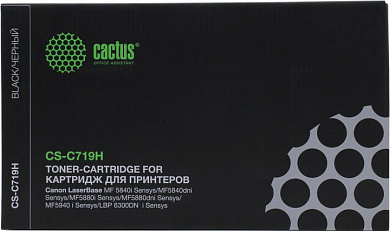 Картридж Cactus CS-C719H для Canon MF5840/MF5880