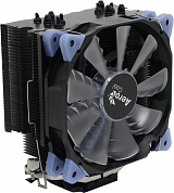 Aerocool Verkho 5 Dark (3пин, 775/1155/2011/2066/AM4-FM1, 15-27дБ, 800-2000об/мин, Al+тепл.трубки)