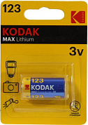 Kodak MAX <CAT30956223-RU1> (CR123, Li, 3V)