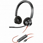 Plantronics 8X220AA Гарнитура проводная/ Poly BW 3320 Stereo -M USB-C HS +USB-C/A