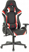VIKING ZOMBIE Z4 RED Кресло игровое Zombie Z4 черный/красный эко.кожа крестов. пластик