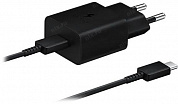Samsung <EP-T1510XBEGEU> Зарядное устройство USB-C (Вх. AC100-240V, DC5/9V, 15W, USB-C, кабель USB-C)