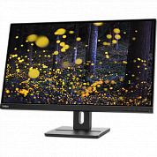 62D0GAT1UK Монитор Lenovo 27" ThinkVision E27q-20 черный IPS LED 4ms 16:9 HDMI M/M матовая HAS Piv 1000:1 350cd 178гр/1