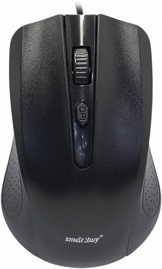 SmartBuy One Optical Mouse <SBM-352-K> (RTL) USB 4btn+Roll