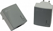TP-LINK <TL-PA4010KIT> AV500 Nano Powerline Adapter Kit (2 адаптера,1UTP 100Mbps, Powerline 500Mbps)