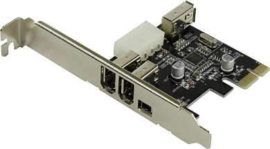 Espada <PCIe1394a (ver.2)> (OEM) PCI-Ex1, IEEE 1394, 3 port-ext, 1 port-int