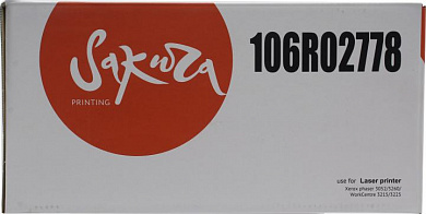 Картридж SAKURA 106R02778(-N) для Xerox Phaser 3052/3260, WorkCentre 3215/3225