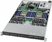 Intel 1U R1208WFTZSR (LGA3647, C624, 2xPCI-E, SVGA, SATA RAID, 8xHotSwapSAS/SATA/NVMe, 2x10GbLAN, 24DDR4, 1300W)