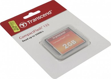 Transcend <TS2GCF133> CompactFlash Card 2Gb 133x