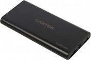 Внешний аккумулятор CANYON <CNE-CPB1008B> Black (2xUSB 2.1A, 10000mAh)
