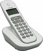 Телефон Texet TX-D4505A <White-Grey> (База+трубка с ЖК диспл.) с