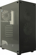 Miditower 1STPLAYER FIRE DANCING V3-B <V3-B-4F1> ATX без БП, с окном