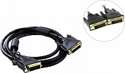 5bites <APC-096-020> Кабель DVI-D to DVI-D Dual Link (25M -25M) 2м 2 фильтра