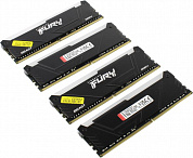 Kingston Fury Beast RGB <KF432C16BB12AK4/64> DDR4 DIMM 64Gb KIT4*16Gb <PC4-25600> CL16
