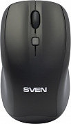 SVEN Wireless Optical Mouse <RX-305 Wireless Black> (RTL) USB 4btn+Roll